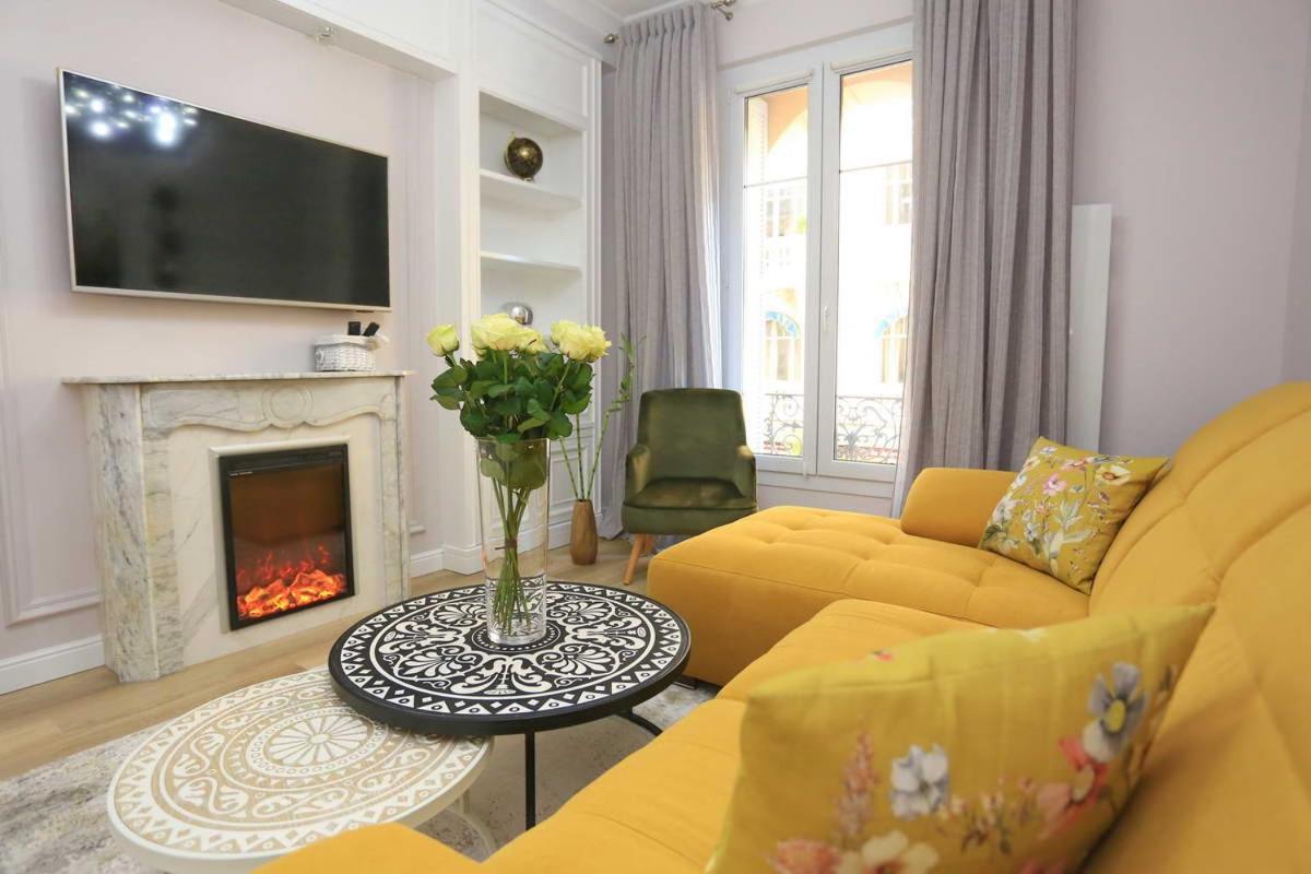 Ferienwohnung Luxe Negresco Nizza Exterior foto
